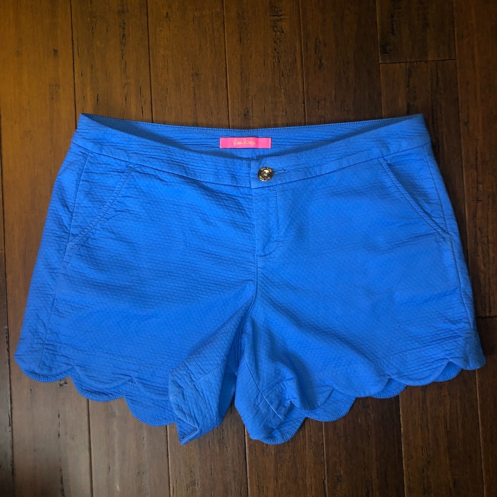 Lilly Pulitzer Blue Buttercup Shorts